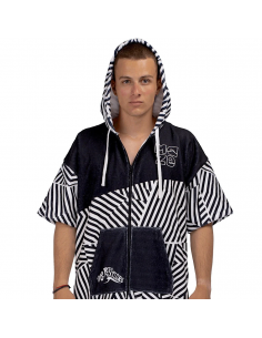 Мъжко пончо  MAZE STRIPES... 2